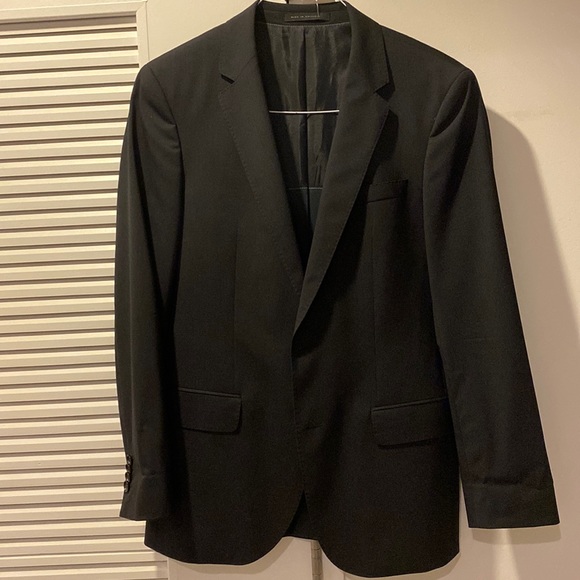 Hugo Boss dark navy suit jacket